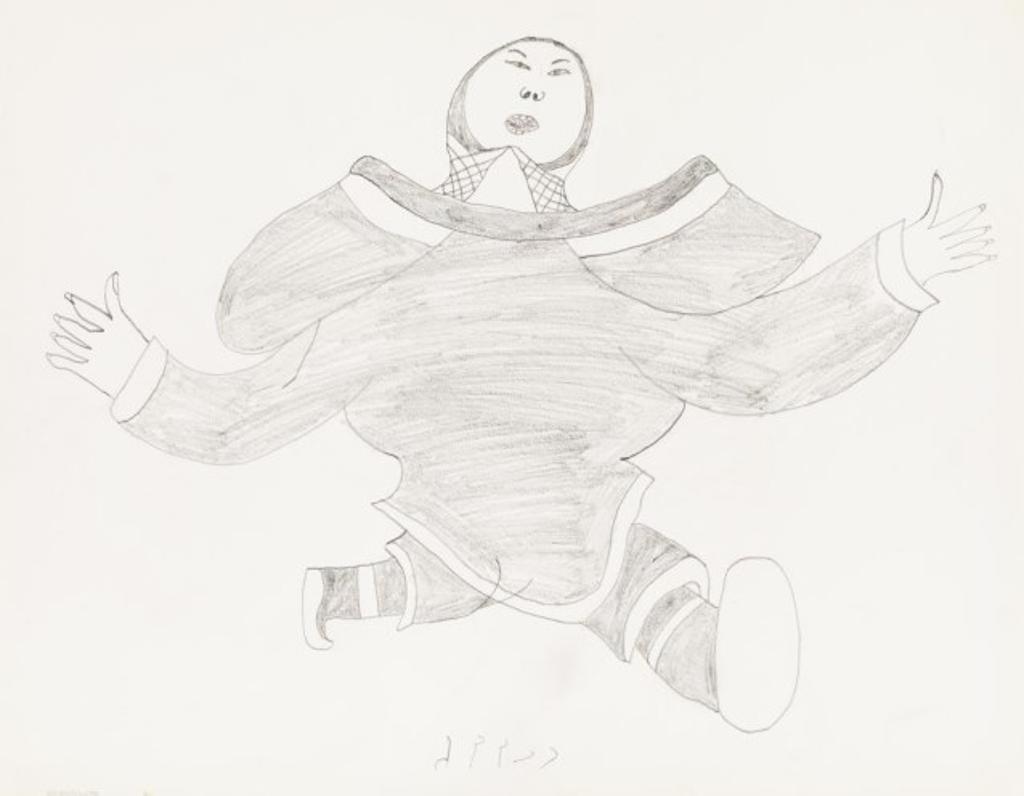 Sorosiluto Ashoona (1941) - Untitled (Woman Possessed)