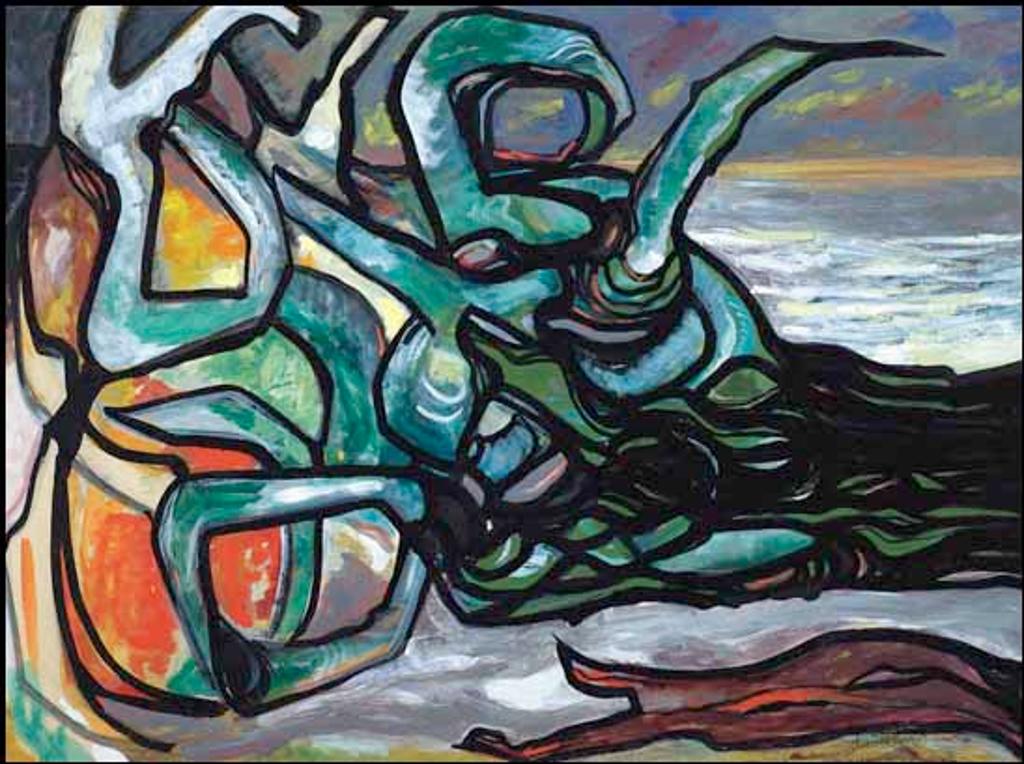 Fritz Brandtner (1896-1969) - Beach, Nova Scotia