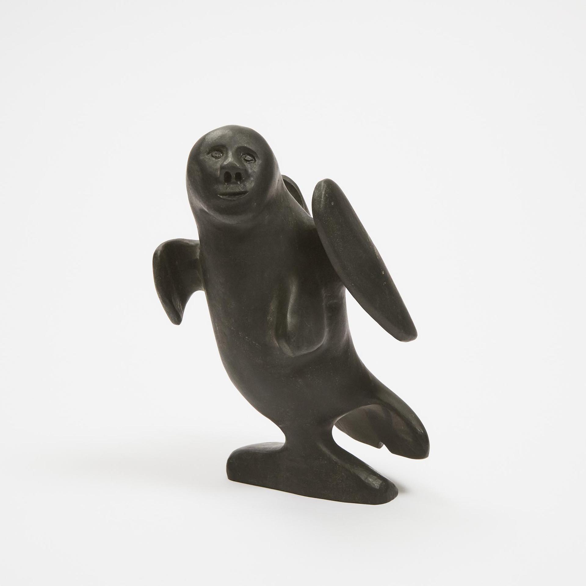 Josiah Nuilaalik (1928-2005) - Shaman In Flight
