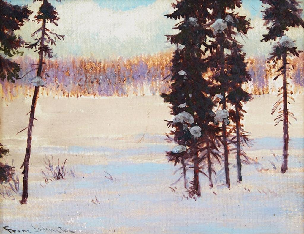 Frank (Franz) Hans Johnston (1888-1949) - Screen of Spruce