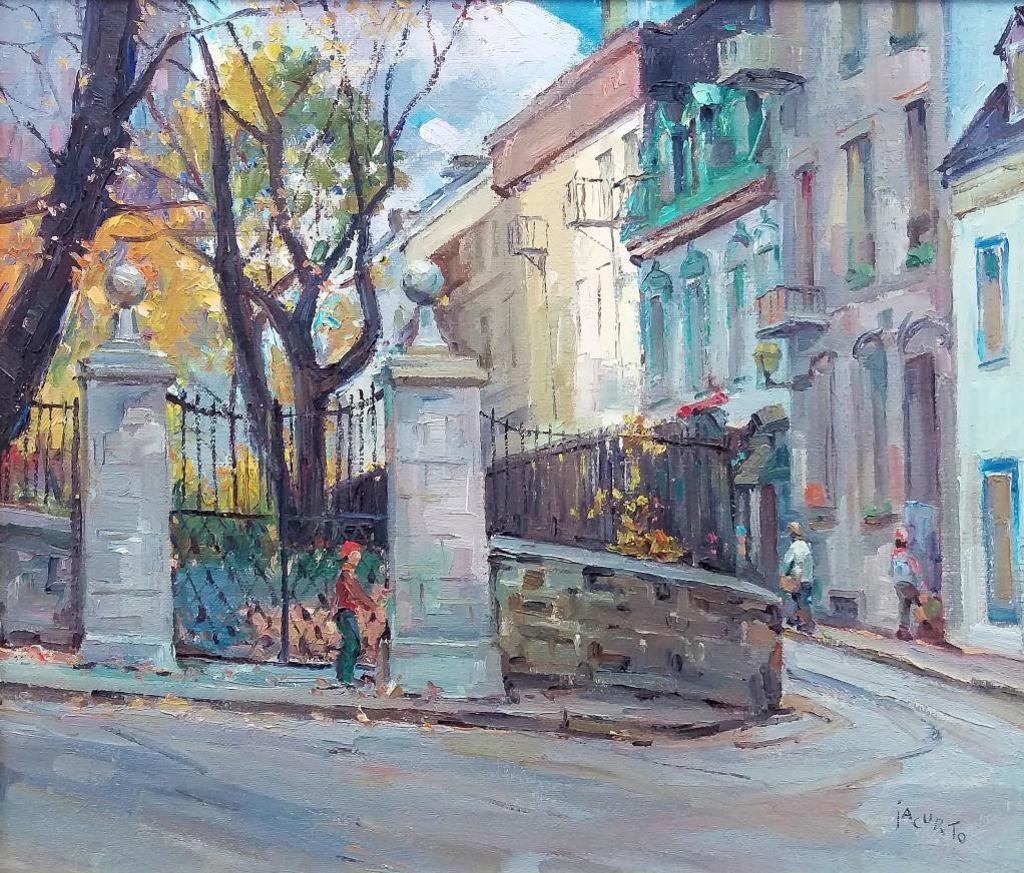 Frank Iacurto (1908-2001) - Old Quebec