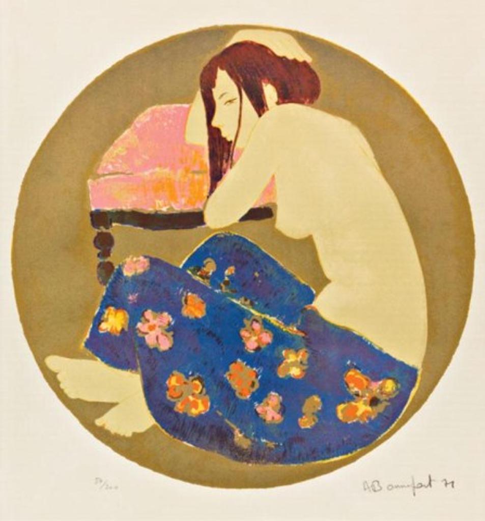 Alain Bonnefoit (1937) - Seated Woman