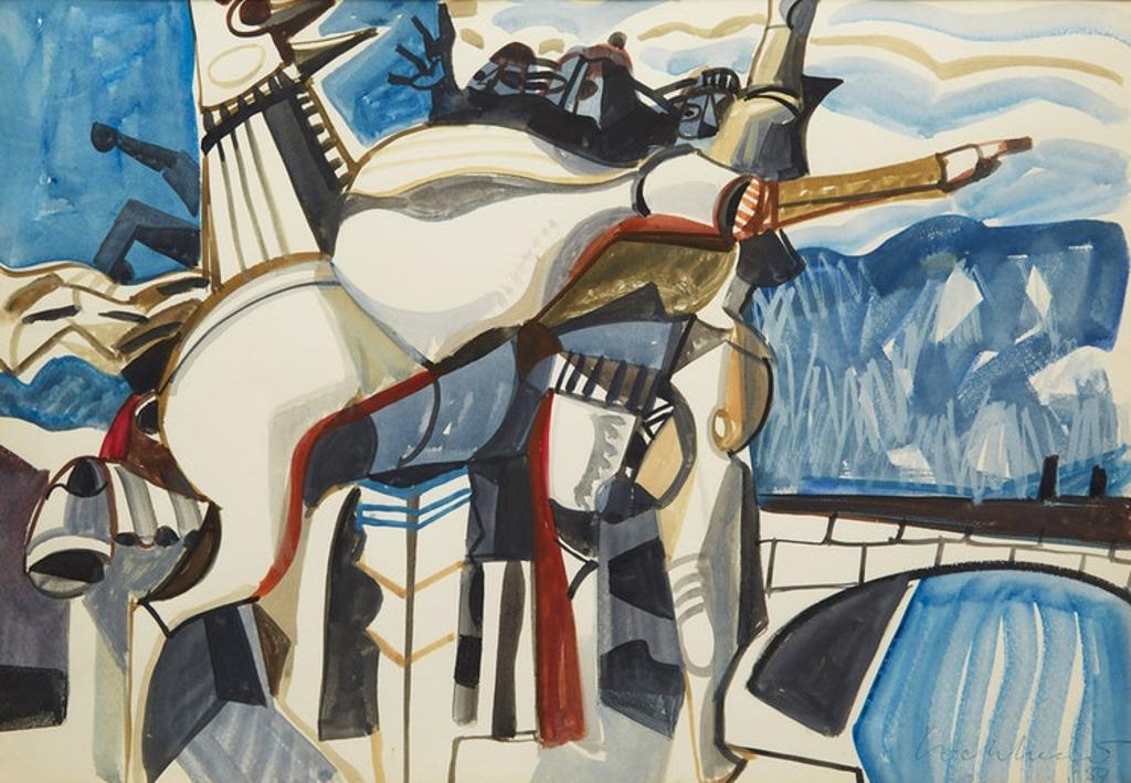 Kenneth Campbell Lochhead (1926-2006) - Roma Tiber