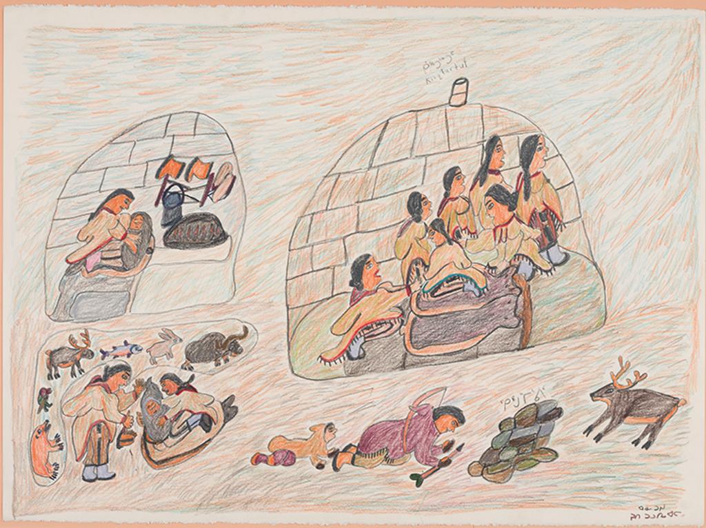 Ruth Annaqtuusi (Annuktoshe) Tulurialik (1934) - Kiiqturtut (Difficult Delivery)