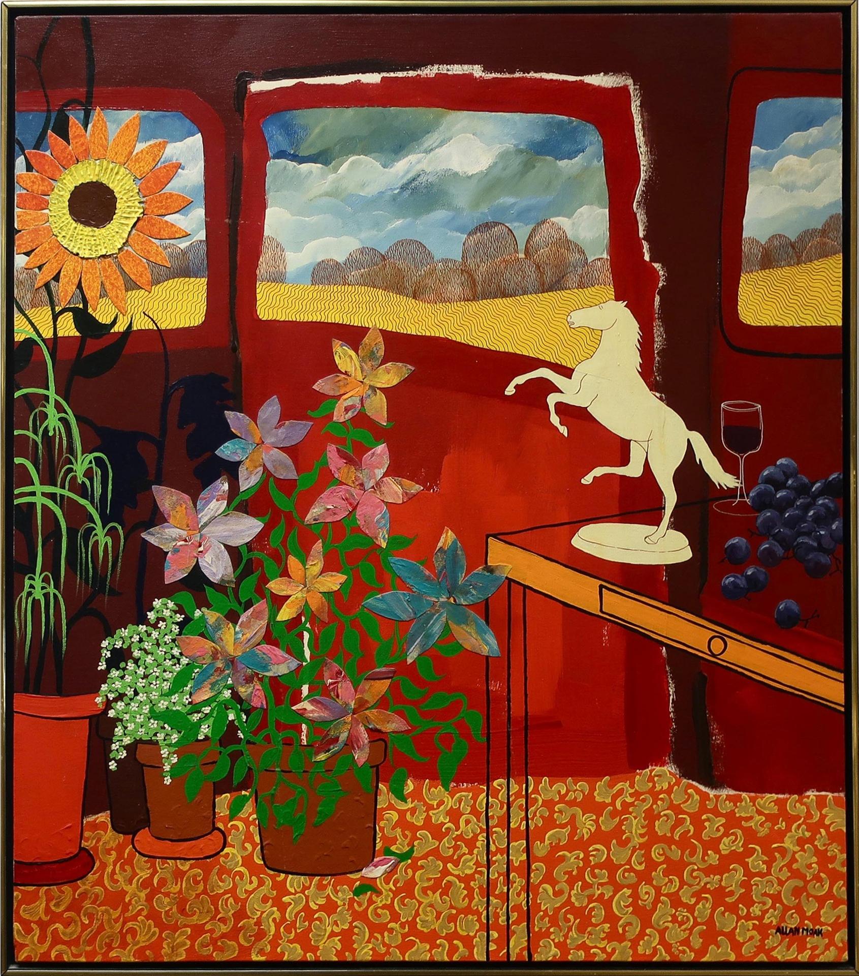 Allan Edward Moak (1946-2007) - Red Door
