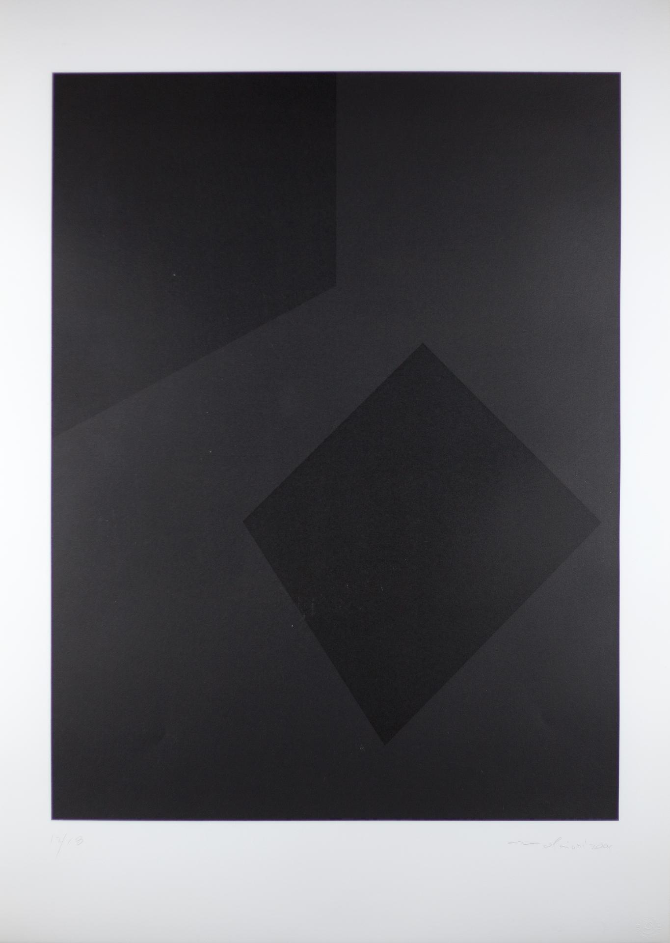 Guido Molinari (1933-2004) - Sans titre (série Quadrilatère), 2001