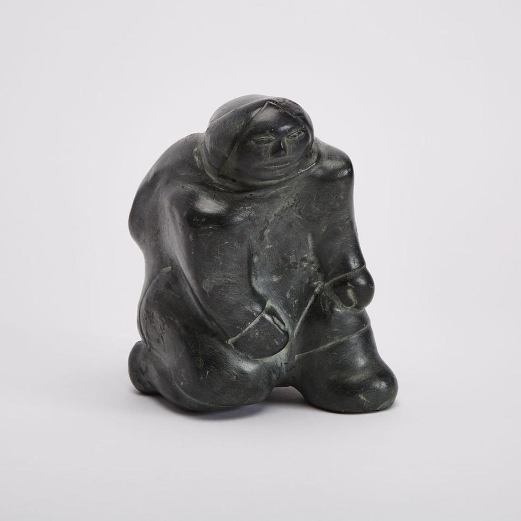 Mathew Aqigaaq (1940-2010) - Kneeling Woman