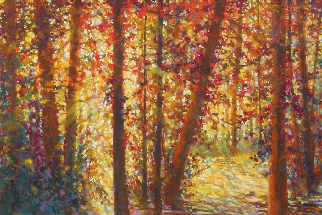 Bev Rodin - Vermillion, Rust & Ochre (Forest Ridge Series)