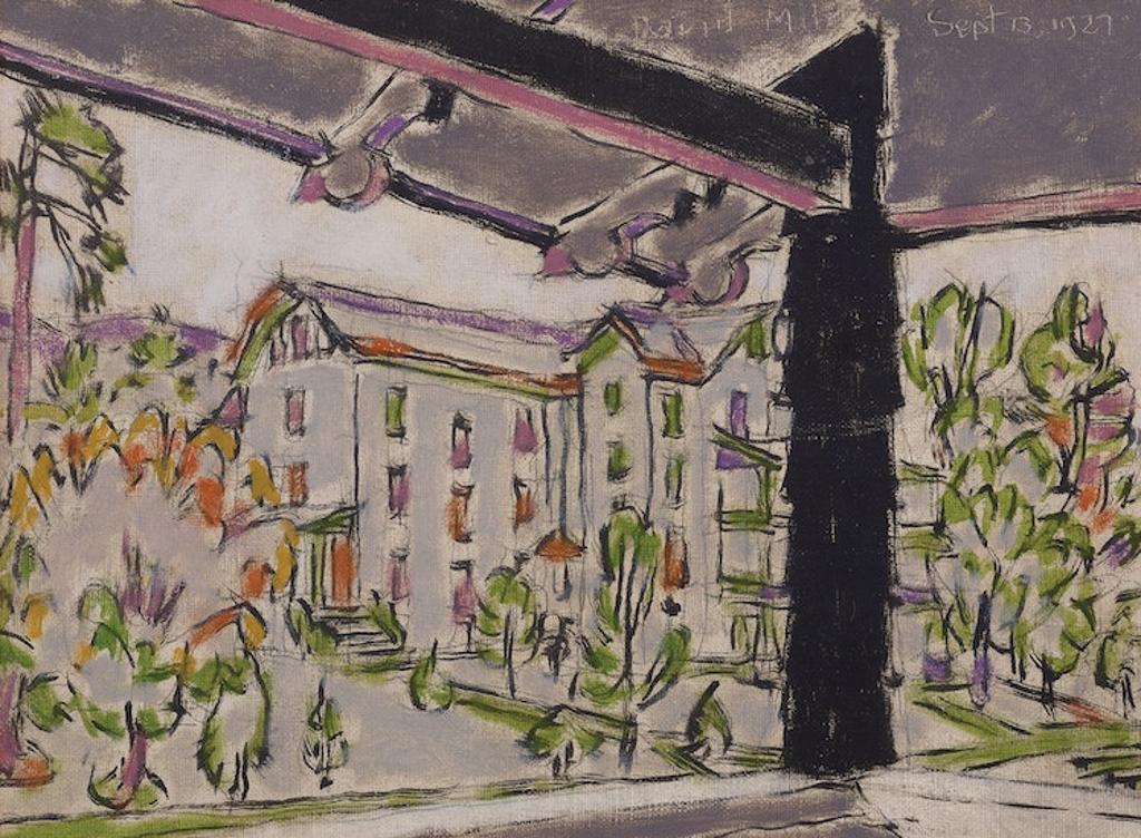 David Browne Milne (1882-1953) - Under the Porch