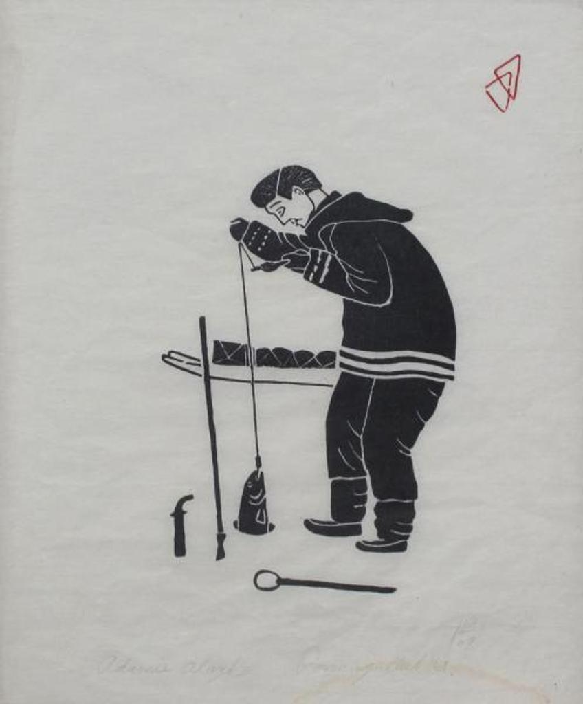 Adamie Alayko (1913-1982) - Seal Hunting; 1961
