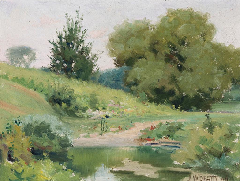 John William (J.W.) Beatty (1869-1941) - Country Stream