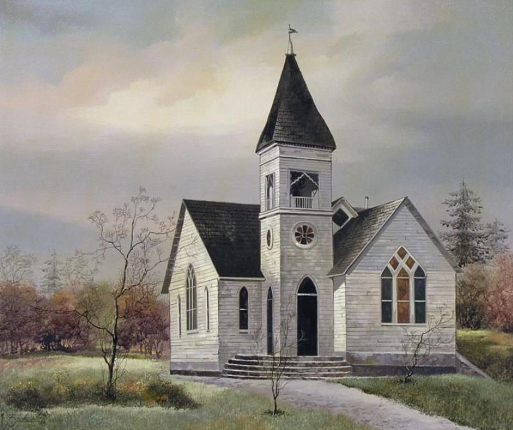 Victor Santos (1934-2003) - Country Church