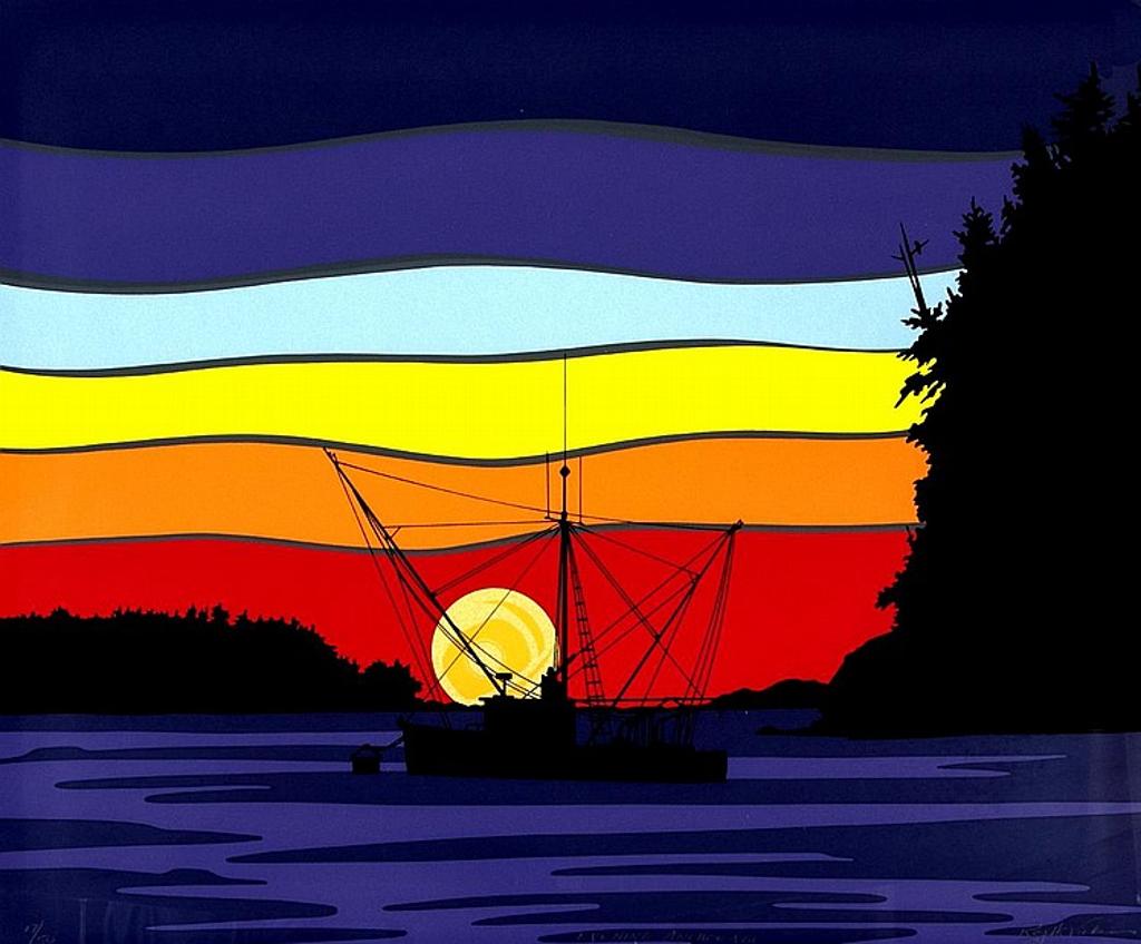 Roy Henry Vickers (1946) - Evening Anchorage