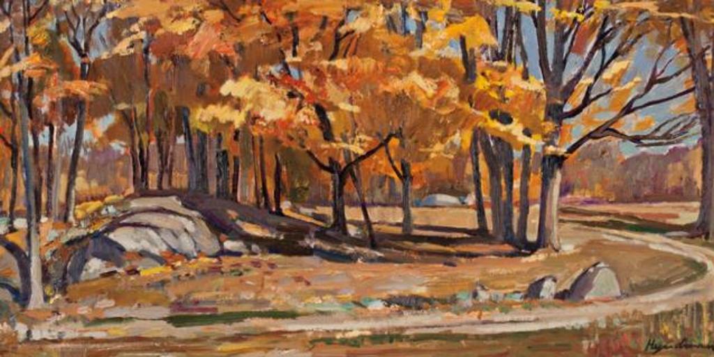 Robert Stewart Hyndman (1915-2009) - Autumn Lane