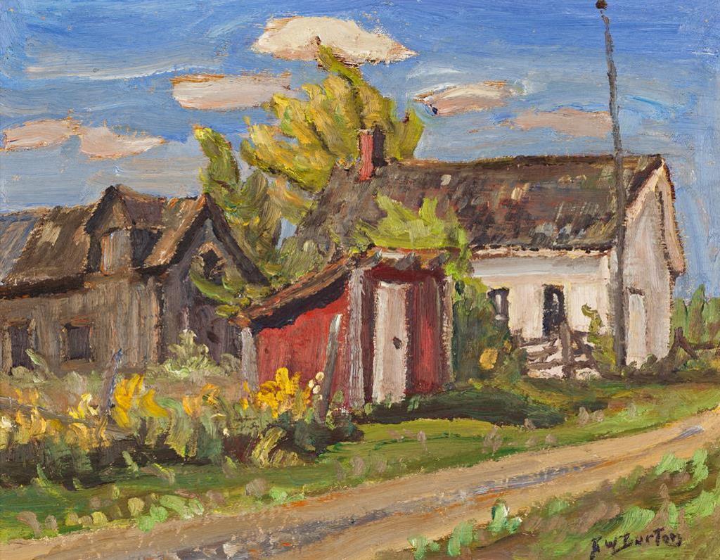 Ralph Wallace Burton (1905-1983) - The Old Hall - Prospect, Ontario