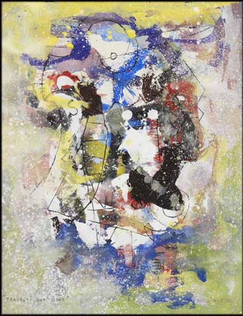Léon Bellefleur (1910-2007) - Travesti sur scene