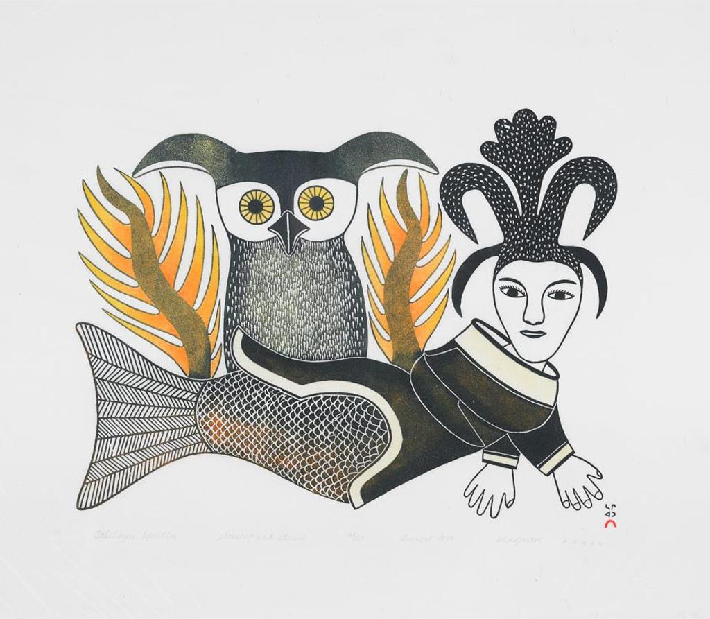 Kenojuak Ashevak (1927-2013) - Talelayu Opiitlu
