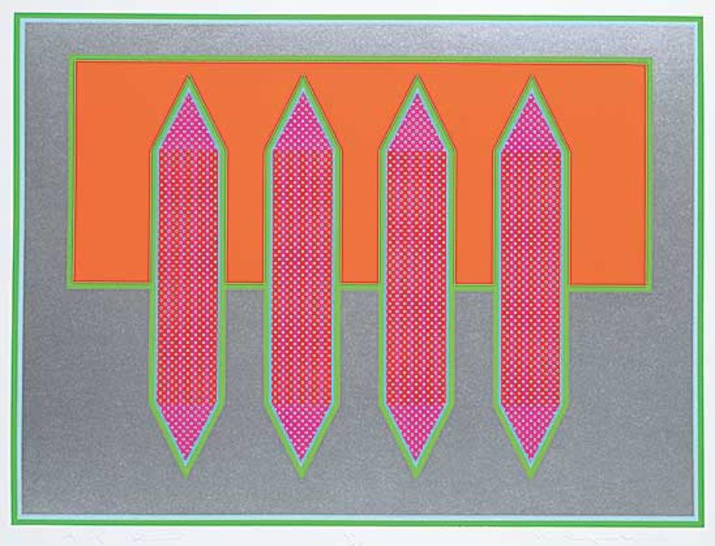 Harry Mitsuo Kiyooka (1928-2022) - Four of a Kind #31/50