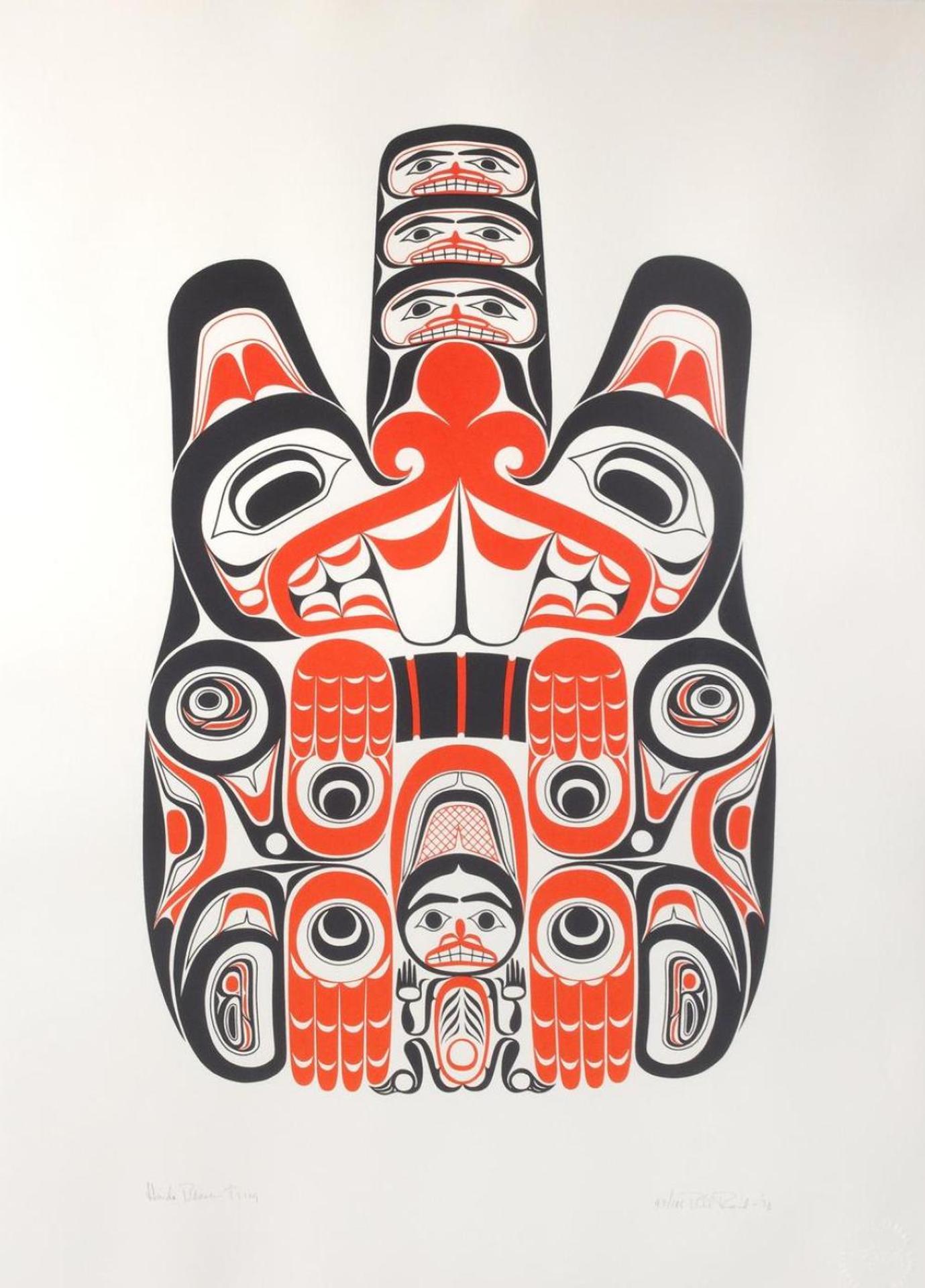 Bill (William) Ronald Reid (1920-1998) - Haida Beaver - Tsing