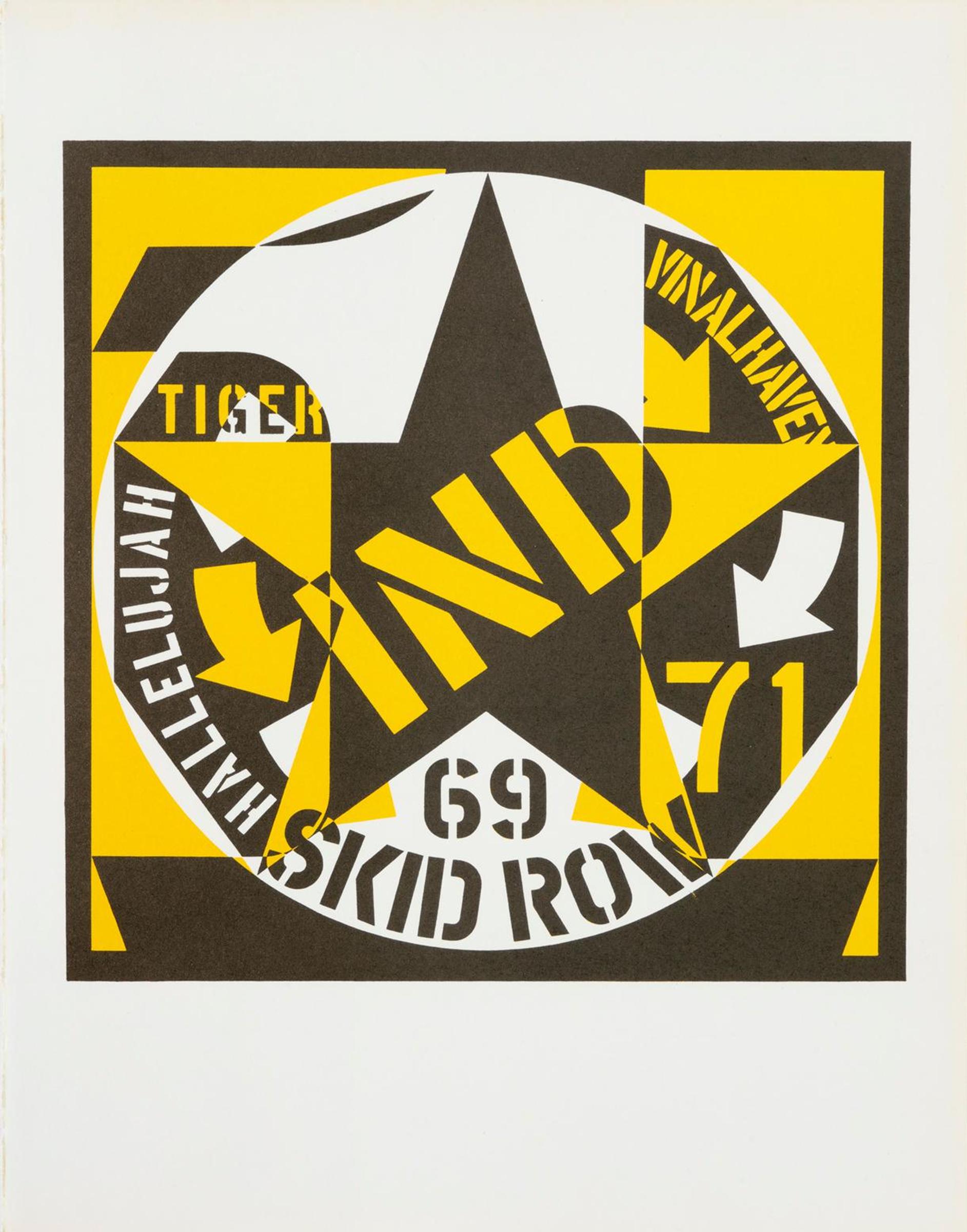 Robert Indiana (1928-2018) - Self Portrait 69