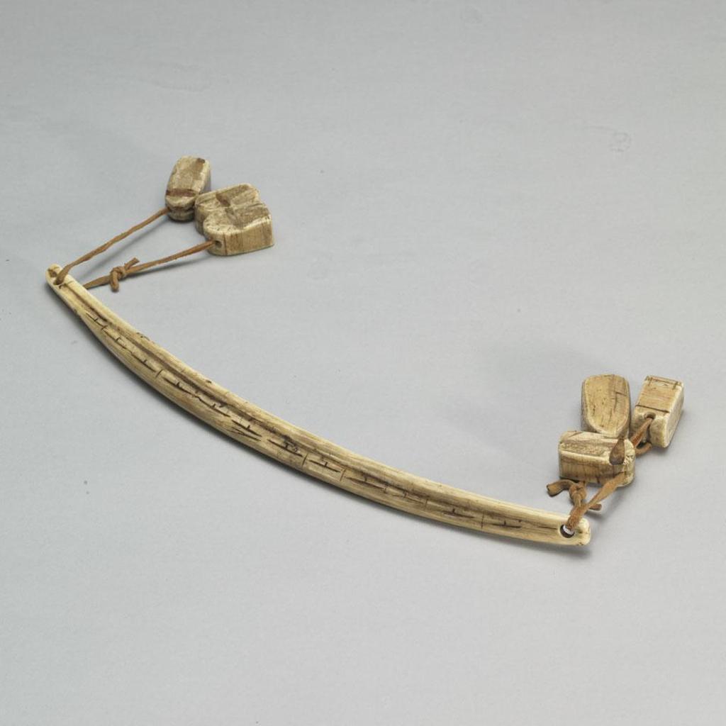 Bag Or Pail Handle With Weights - Ivory