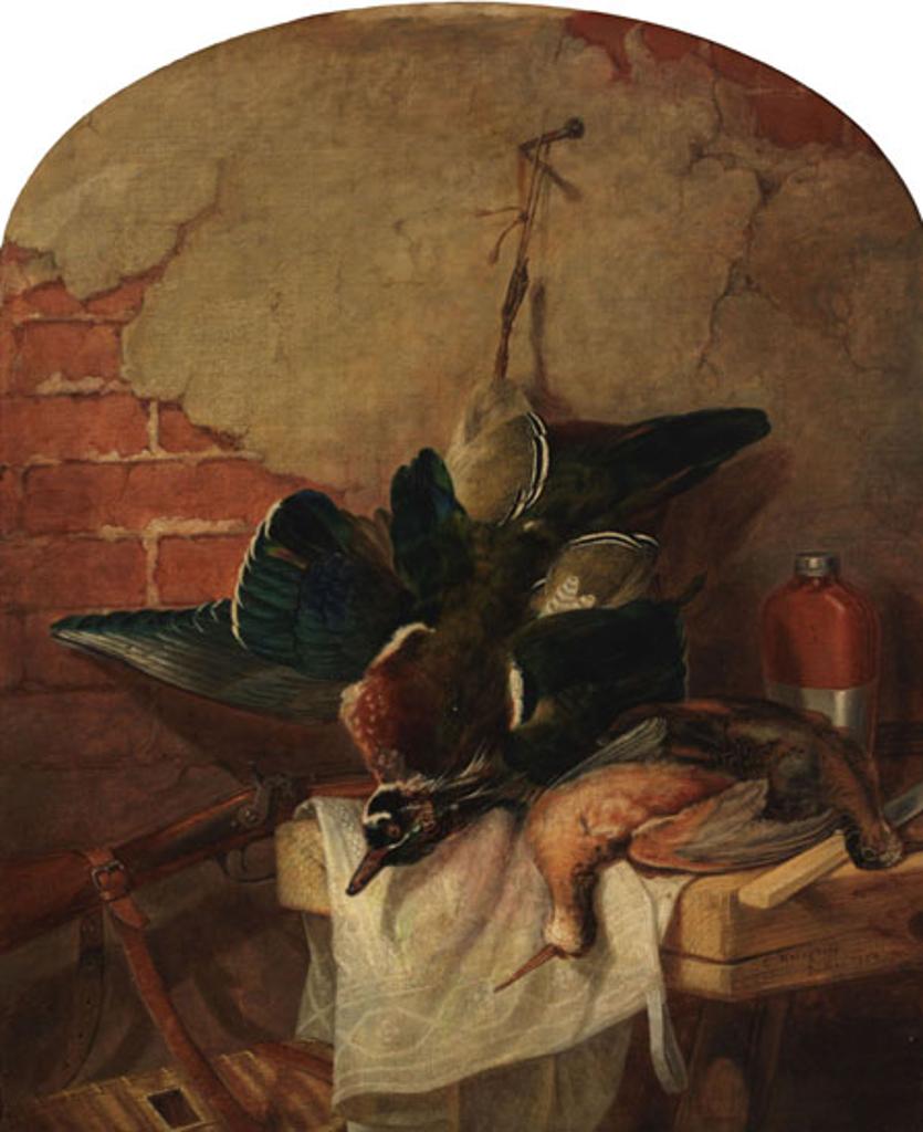 Cornelius David Krieghoff (1815-1872) - Still Life of Game