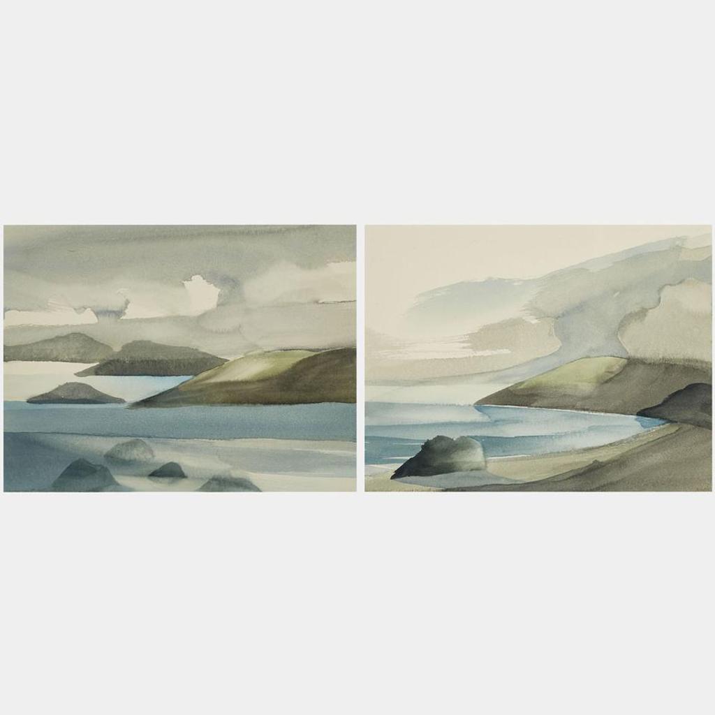 Toni (Norman) Onley (1928-2004) - Bruce Bight, Saturna Island; Taylor Point, Saturna Island