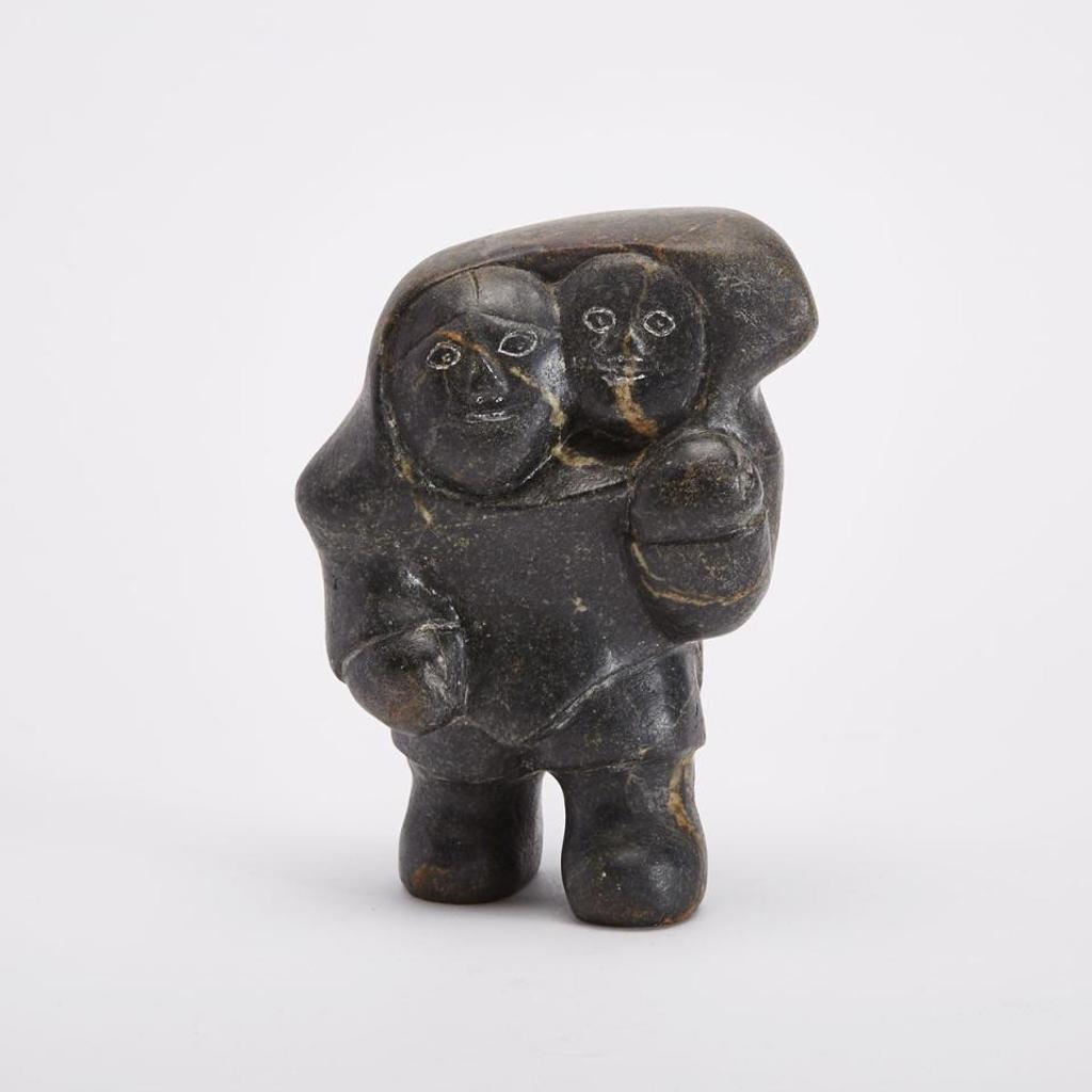 Mathew Aqigaaq (1940-2010) - Mother And Child