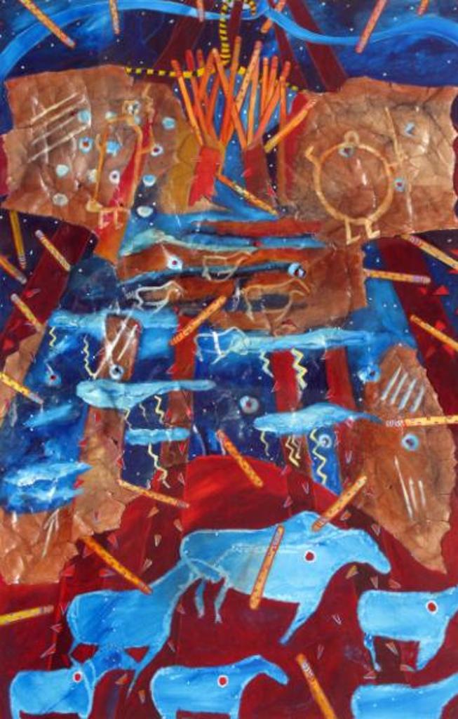 Joane Cardinal-Schubert (1942-2009) - Sky Stick Game