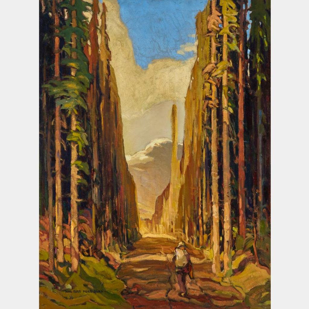 Hal Ross Perrigard (1891-1960) - Snowpeak Avenue - Emerald Lake - Canadian Rockies