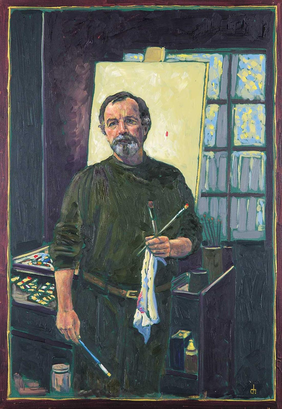 Donald Hamm (1949) - Self-Portrait
