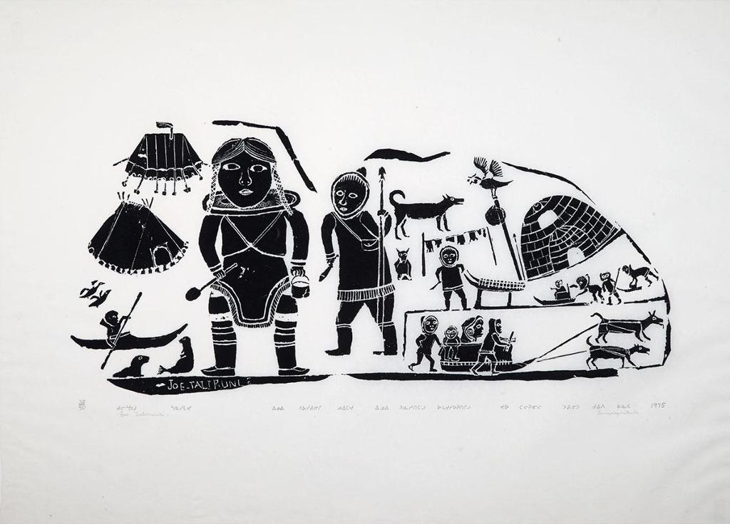 Joe Talirunili (1893-1976) - Old Tools Used To Survive A Long Time Ago