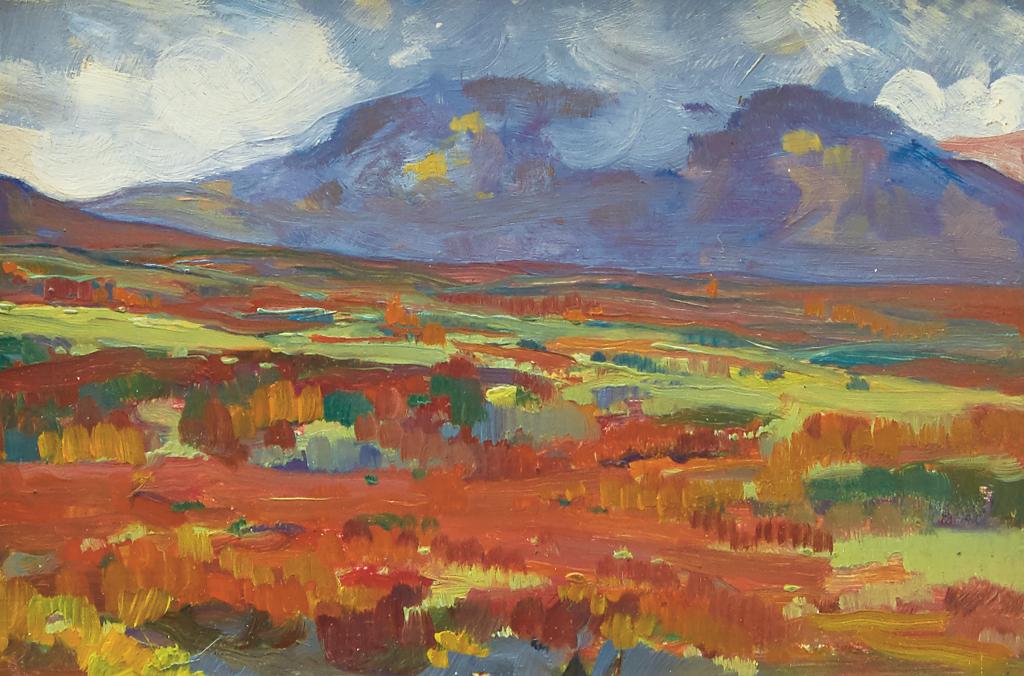 Clarence Alphonse Gagnon (1881-1942) - Dover Mountains, Norway
