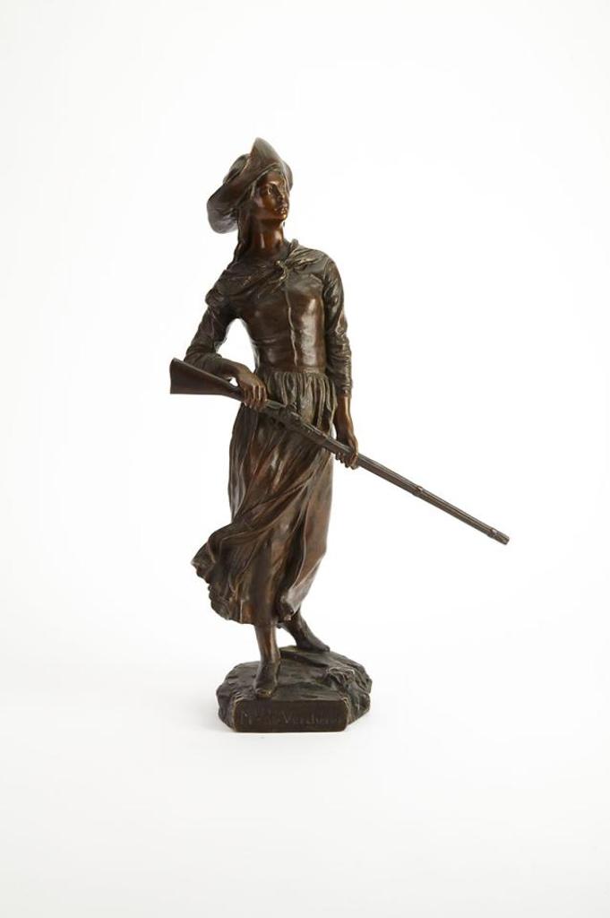Louis-Philippe Hebert (1850-1917) - Mlle. De Vercheres