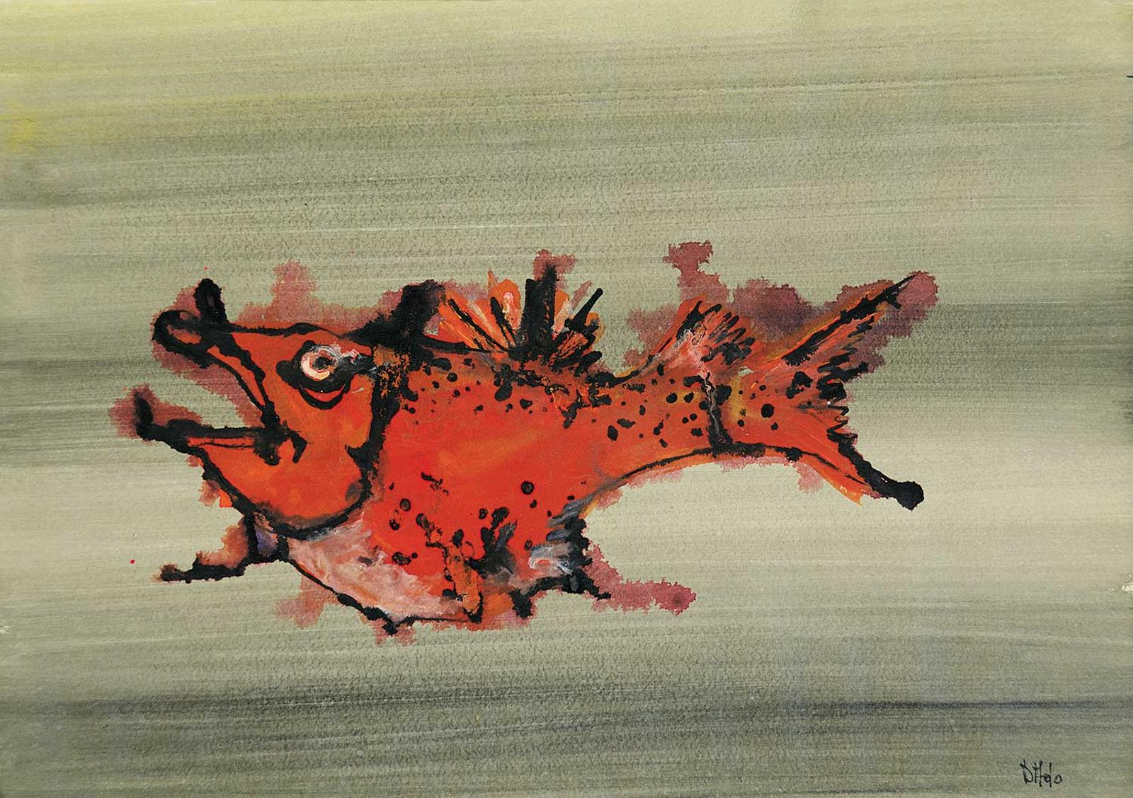 Dado - Untitled - Red Fish I