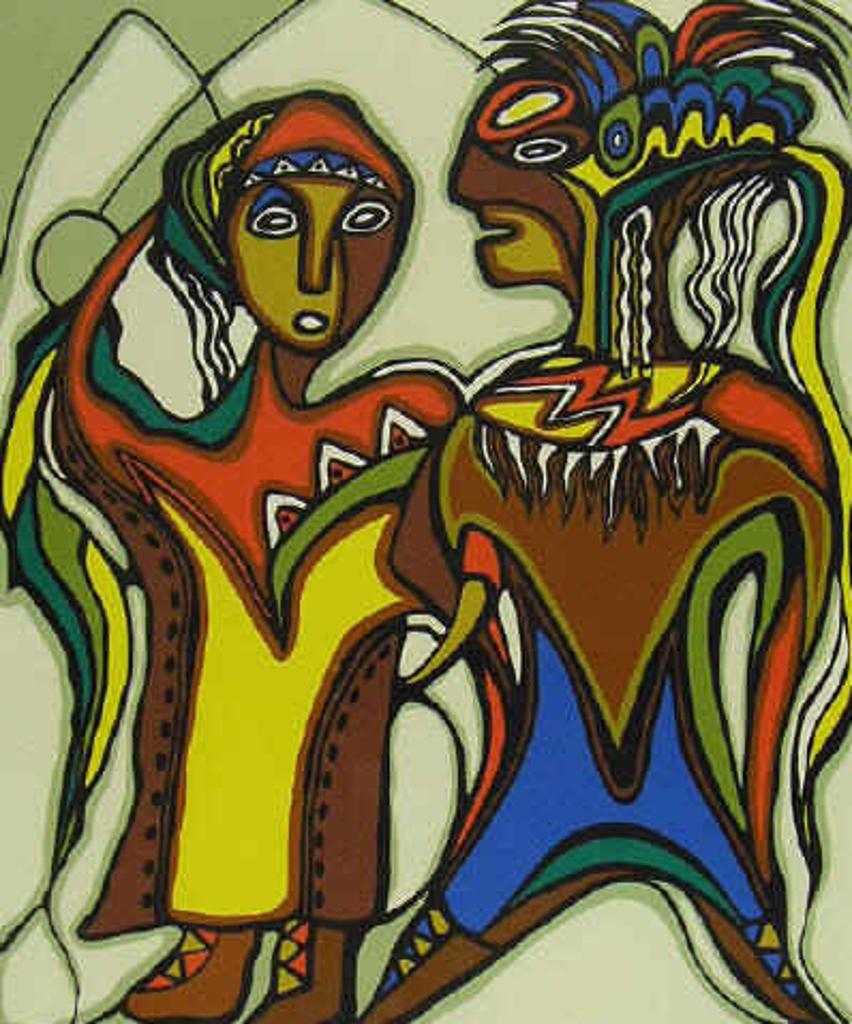 Daphne Odjig (1919-2016) - Untitled