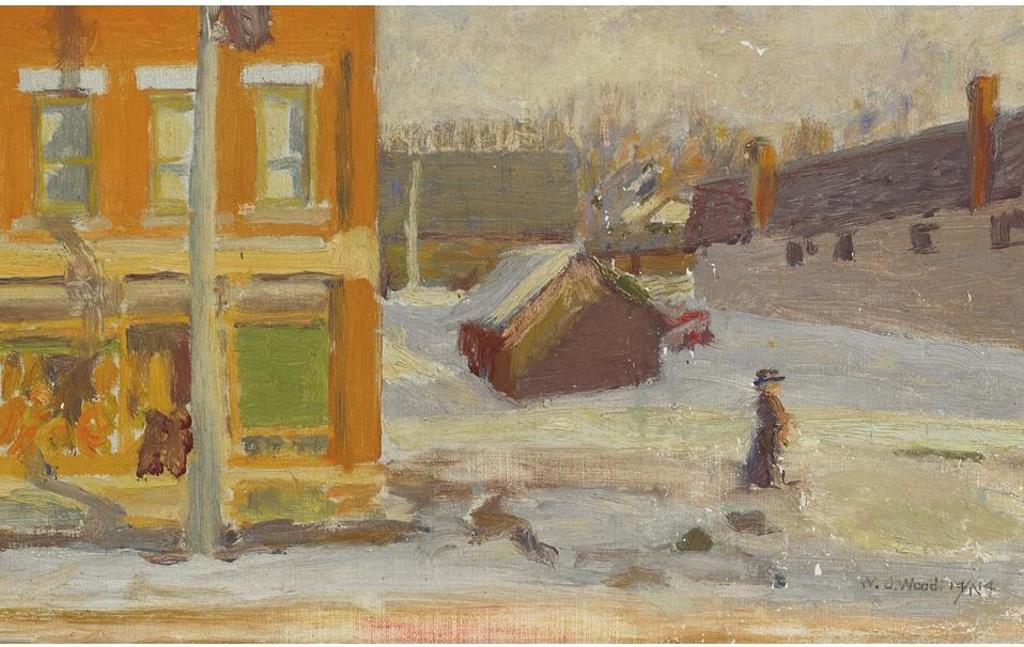 William John Wood (1877-1954) - The Grocery Store