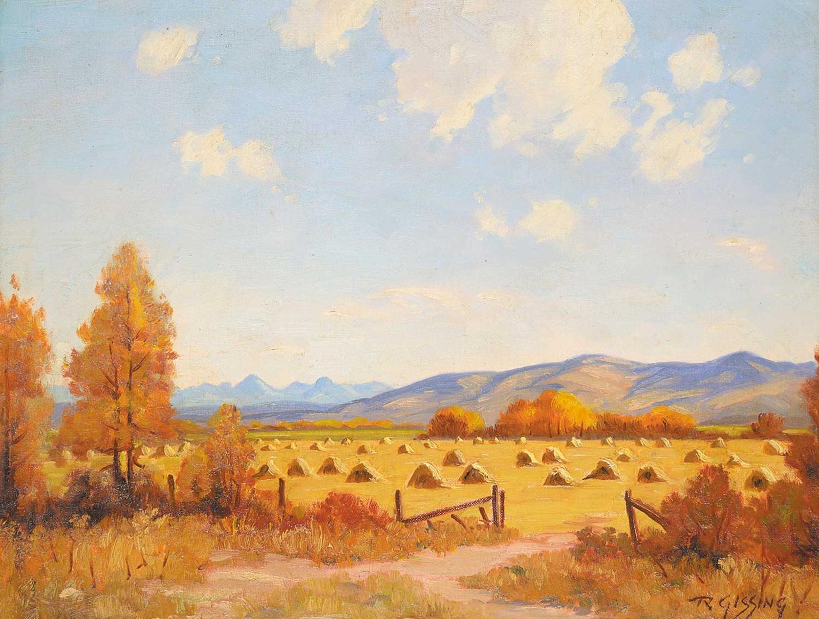 Roland Gissing (1895-1967) - Glowing Autumn