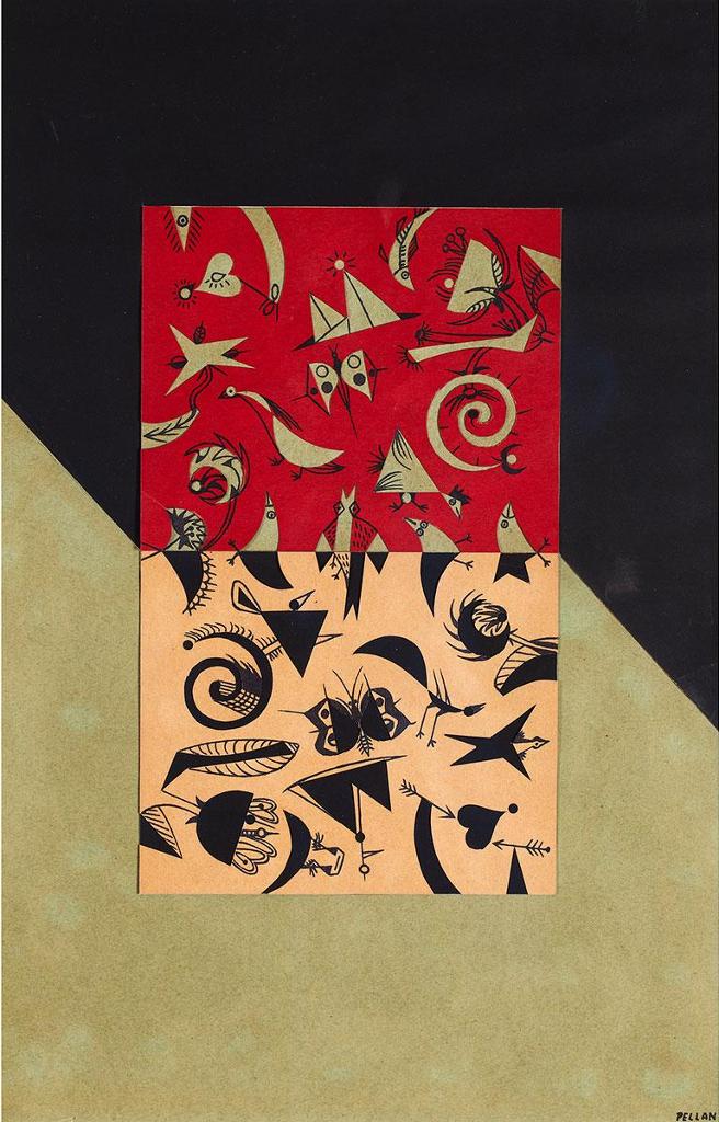 Alfred Pellan (1906-1988) - Elements, 1945