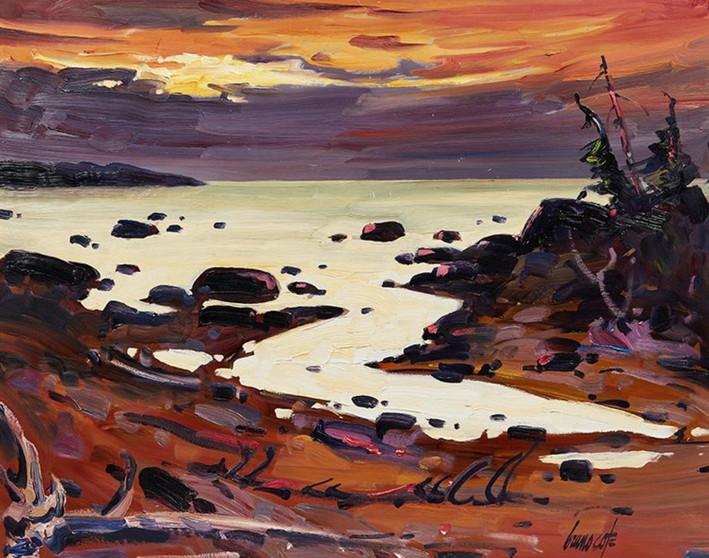 Bruno Côté (1940-2010) - Lumière sur la mer