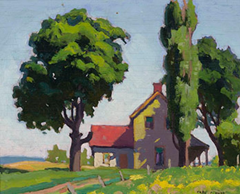 Frederick Stanley Haines (1879-1960) - House in Bracebridge, June