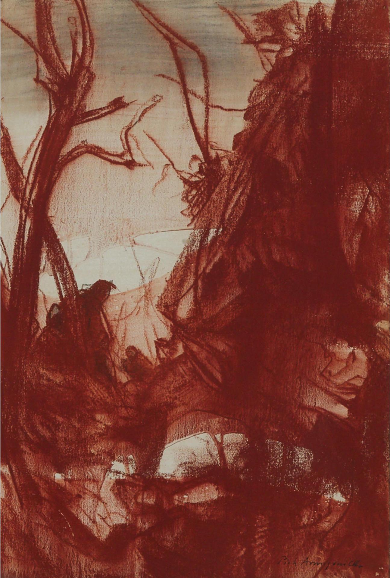 Pietro Annigoni (1910-1988) - Paesaggio