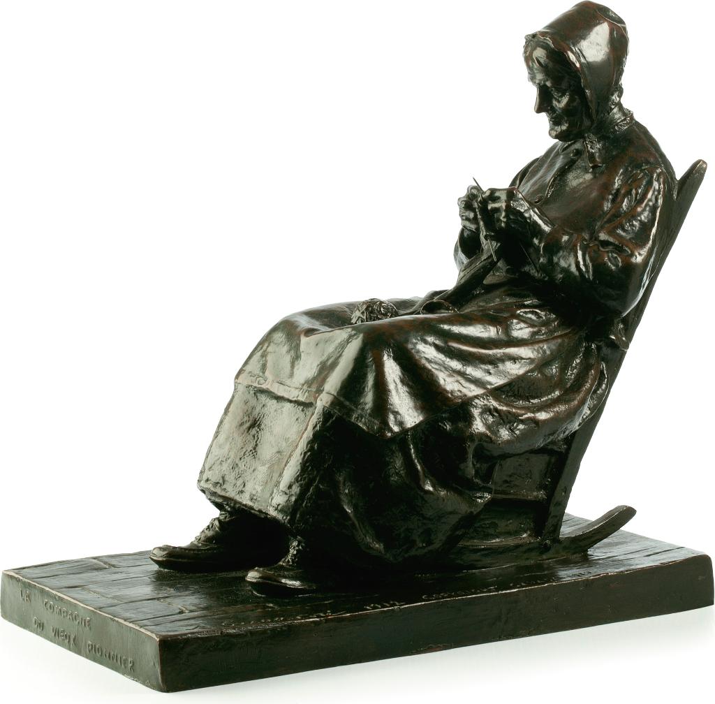 Marc-Aurèle de Foy Suzor-Coté (1869-1937) - La Compagne Du Vieux Pionnier