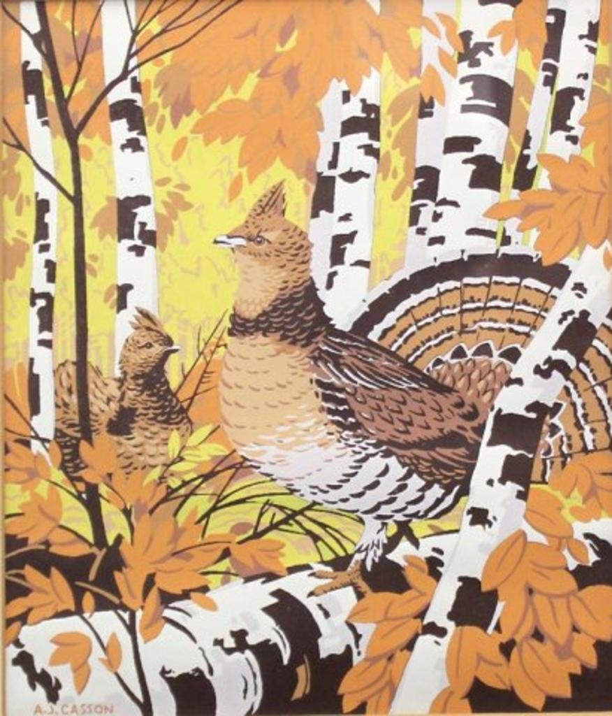 Alfred Joseph (A.J.) Casson (1898-1992) - Grouse