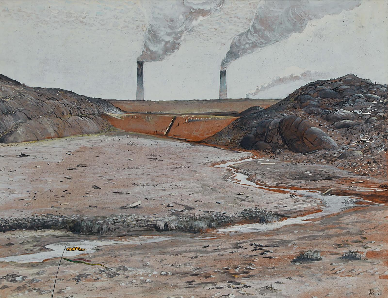 William Kurelek (1927-1977) - Copper Cliff