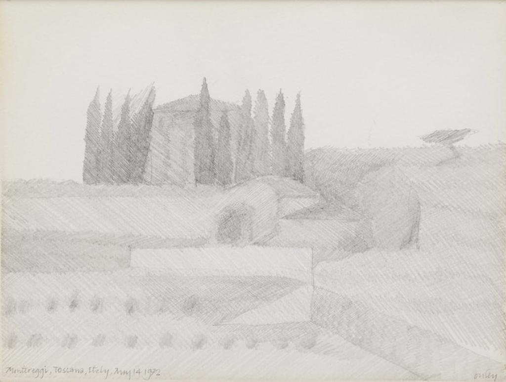 Toni (Norman) Onley (1928-2004) - Montereggi, Toscana, Italy