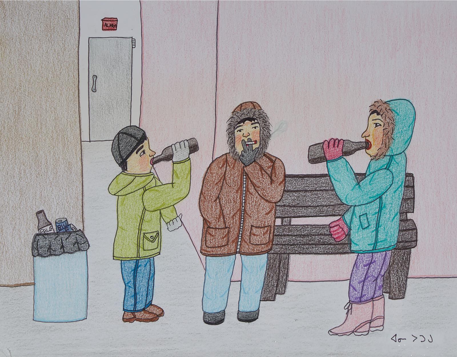 Annie Pootoogook (1969-2016) - Untitled