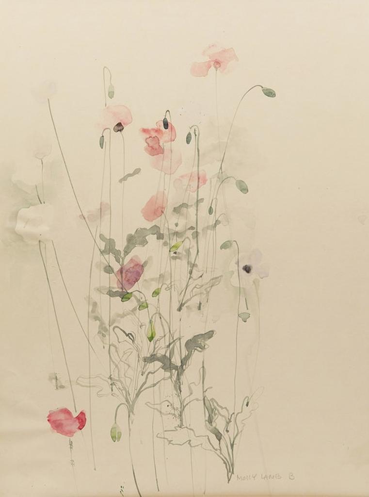 Molly Joan Lamb Bobak (1922-2014) - Shirly Poppies #2