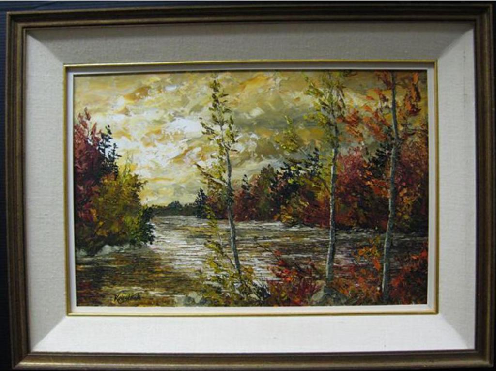 James Lorimer Keirstead (1932-2020) - Fall Lake Scene