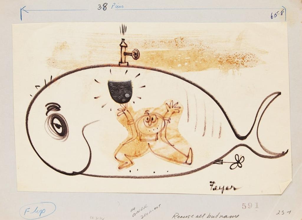 George Feyer (1921-1967) - Sixteen Illustrations and Cartoons